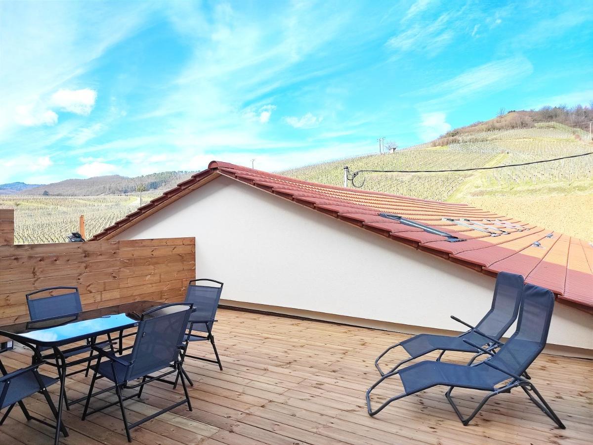 Vue Splendide Au Coeur Des Vignes Apartment เบิร์กไฮม์ ภายนอก รูปภาพ