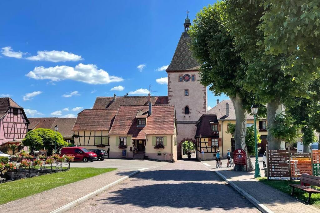 Vue Splendide Au Coeur Des Vignes Apartment เบิร์กไฮม์ ภายนอก รูปภาพ
